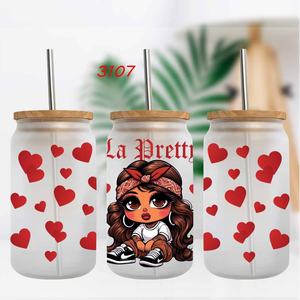 Diseños <span class=keywords><strong>Cholo</strong></span> Chola Chicano Mexicano, Transferencias UV DTF para Vasos Libbey, Tazas y Termos - Product Image 4