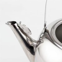 Bouilloire électrique en acier inoxydable 201 avec grande capacité, design classique, eau chaude pour la maison