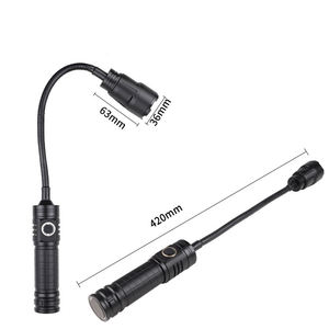 Lámpara de Inspección Flexible Recargable por USB Multifuncional, Lámparas de Trabajo COB, Linterna de Trabajo Portátil para Exteriores con Imán - Product Image 5