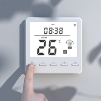 Thermostat FCU fabricant ventes directes refroidissement/chauffage AC220V 0-10V Smart WIFI TUYA APP Thermostat de contrôle