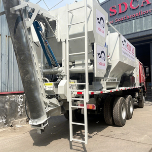 Centrale à béton volumétrique mobile, système de dosage automatique, équipement de mélange précis pour la construction de routes et de ponts - Product Image 1
