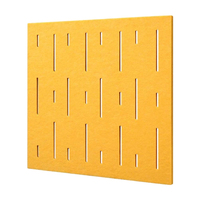 Panneaux acoustiques perforés en fibre de polyester pour salles de musique et studios d'enregistrement