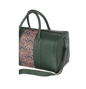 Sac de voyage en cuir véritable pour homme et femme, sac à vêtements, meilleur bagage à main en cuir véritable, sac unisexe de qualité supérieure, fournisseurs premium - Product Image 2