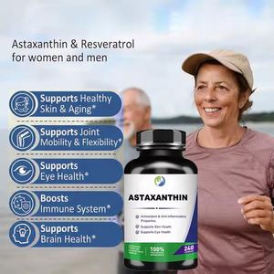 Capsule di Astaxantina Naturale OEM Solilan, Integratore per la Cura della Pelle e Sbiancante, 12mg 24mg - Product Image 5