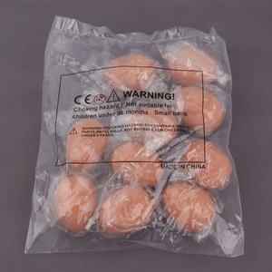 1 Pieza Huevo Saltarín Novedoso para Principiantes, Bolas <span class=keywords><strong>de</strong></span> <span class=keywords><strong>Goma</strong></span> Realistas, Huevo Mágico <span class=keywords><strong>de</strong></span> Gallina para Nido, Juguete para Mascotas - Product Image 6