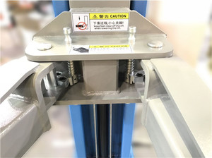 Elevador de coche de 4 toneladas de entrega rápida, polipasto hidráulico de 4000kg para vehículo con piso transparente, 2 postes, garaje, taller de coche, elevadores de coche - Product Image 6