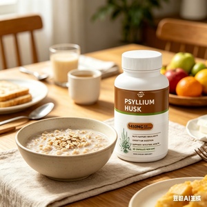Cápsulas de Psyllium Husk, Suplemento Herbal de Fibra, 500mg de Extracto de Psyllium Husk, Cápsulas de Psyllium Husk a Granel - Product Image 3