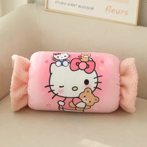 Coussin chauffe-mains en peluche de coton PP motif dessin animé d'hiver pour le bureau, l'école et les étudiants, idéal pour la sieste - Product Image 2