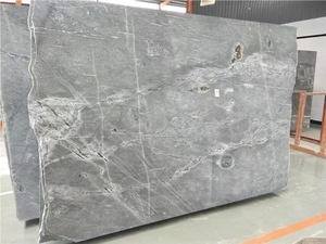 Losas de Mármol Azul Gris Plateado, Superficie Pulida y Afilada, Estilo Moderno - Product Image 6