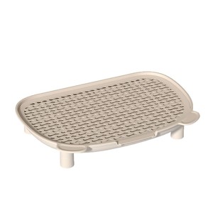 Tapis pour litière de chat, tapis pour animaux de compagnie, tapis anti-éclaboussures, tapis anti-trafic, table de contrôle de la litière, pédale double couche, creux - Product Image 3