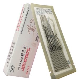QUANHE卸売使い捨て滅菌中国痛みのない乾燥針鍼治療針200個 - Product Image 1