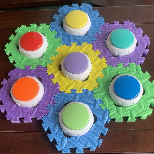Recording Dog Talking Buttons Wholesale Dog Training Buttons Mat Pet Toys Dog Buttons