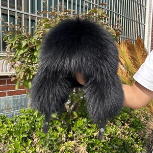 RXFurs Russian Custom Classic Furry Winter Outdoor Ear Flaps Luxury Warm Full Natural Raccoon Big Hood Real <strong>Fur</strong> <strong>Hats</strong> for <strong>Men</strong> - Product Image 4