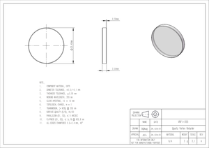 LBTEK VRF1-355 ควอตซ์วอร์เท็กเรทาร์เดอร์ แผ่นสร้างคลื่น UVFS 355 นาโนเมตร เครื่องกำเนิดลำแสงออปติคอล แผ่นสร้างความเคลื่อนที่เชิงมุมแบบวงโคจร OAM ซิลิกาหลอมรวม - Product Image 3