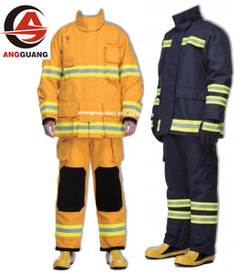 Abbigliamento ignifugo tute da vigile del fuoco tra cui pantaloni giacca da pompiere guanti stivali - Product Image 2