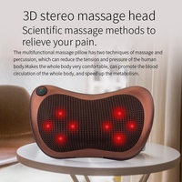 Soulagement musculaire de la douleur à la maison électrique épaule profonde pétrissage des tissus Shiatsu chaleur oreiller de pied Massage dos cou masseur
