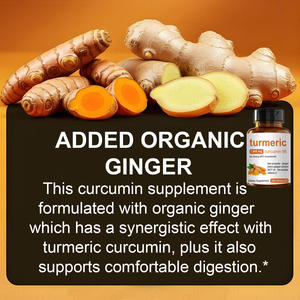 Curcuma 1000 mg Curcumine 95 Complément alimentaire 120 capsules <span class=keywords><strong>Propolis</strong></span> d'abeille Gingembre Extrait <span class=keywords><strong>de</strong></span> poivre noir Huile MCT Antioxydant - Product Image 6