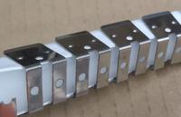 Topsung accessoires de clips de profil de montage flexibles pour luminaire à bande flexible néon led