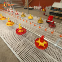 Système d'alimentation automatique pour volailles d'élevage commercial, usine de poulets de chair, fabricant direct, équipement complet