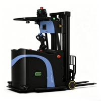 Chariot élévateur CPD1.5T Amr, chariot élévateur AGV, chariot élévateur autonome à laser SLAM de 1,5 tonne pour allées étroites, transpalette pour entrepôt compact