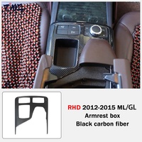 Garniture de panneau de commande de boîte d'accoudoir pour Mercedes ML350/GL450 W166 2012-2015 - Amélioration anti-rayures LHD ou RHD
