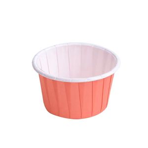 Venta al por mayor de fábrica: Lámina de papel de doble cara de la marca <span class=keywords><strong>KaIKe</strong></span>, de coral sólido, con borde enrollado, sin recubrimiento, impermeable, resistente al calor, apta para uso alimentario, para pan y galletas. - Product Image 3