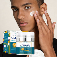 Collagène pour hommes de haute qualité, crème hydratante pour le visage à l'acide hyaluronique, anti-rides, anti-âge, raffermissante, liftante, resserre les pores