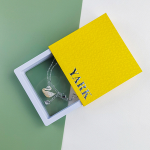 Caja de Joyería de Papel Rígido Pequeña Hecha a Medida con Laminación Mate y Embalaje de Exhibición con Película de PE - Product Image 2