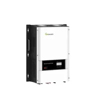 Niedriger Preis Growatt SPF 5000T DVM 5kW netz unabhängig 120/240Vac Split Phas Wechsel richter mit eingebautem Niederfrequenz transformator aus reinem Kupfer