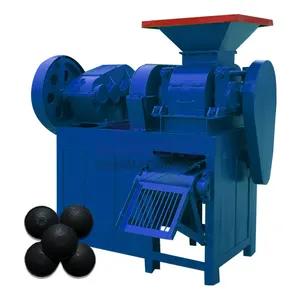 Máquina de fabricación de briquetas de carbón biológico para barbacoa, máquina de briquetas de polvo de carbón, contacto china