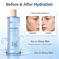 YSJ Panthénol Provitamine B5 Glycérine Brume Tonique Apaisante 400ml Hydratation Profonde 24H Répare la Barrière Cutanée Abîmée Apaise les Rougeurs Adultes