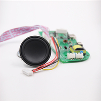 Mini haut-parleur WiFi portable conforme RoHS avec pilote magnétique 1/1. Échantillon gratuit d'armoires carrées de 5/2 pouces disponible