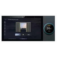 Tuya wifi android 7 pouces EU type smart inwall panneau de commande central multifonction avec zigbee gateway système de musique de fond