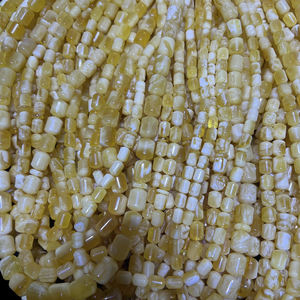 Di alta qualità naturale ambra russa gioielli miele e scatola bianca a forma di 8-14mm completo di preghiera Imam musulmani perline pietre preziose sciolte - Product Image 6