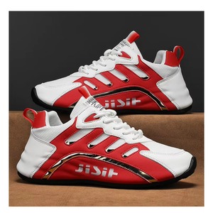 Chaussures pour hommes en maille, style estival, mode, polyvalentes, à semelle souple, chaussures décontractées, baskets pour hommes - Product Image 1