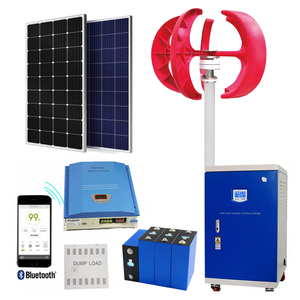 Sistema solar doméstico ELEGE 5kw turbina eólica 10kw sistema de control inverso sistema de suministro de energía integrado - Product Image 5