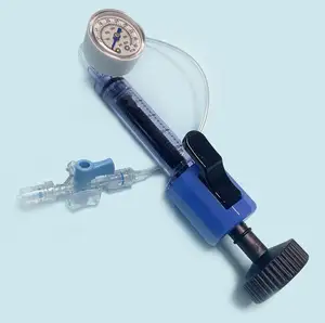 Tianck medical supplies interventional cardiovascular PTCA surgery B type 30atm 40atm balloon catheter inflator device