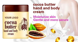 Crème et Lotion Corporelle au Beurre <span class=keywords><strong>de</strong></span> <span class=keywords><strong>Cacao</strong></span> Bio Végétalienne Personnalisée Naturelle Éclaircissante Hydratante pour Femmes Peaux Sèches - Product Image 4