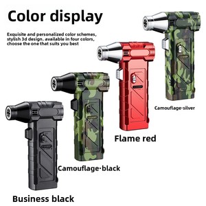 Briquet à flamme directe transfrontalier, pistolet de soudage haute température, pistolet pulvérisateur coupe-vent à gaz butane pour extérieur - Product Image 4