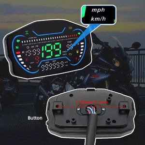 Tableau de bord LCD pour moto sud-américaine, très demandé, compatible Ducati, compteur de vitesse multifonctionnel avec jauge de carburant, universel - Product Image 5