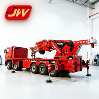 Grue hydraulique montée sur camion avec capacité de levage maximale de 100 tonnes |   Grue à flèche articulée robuste à vendre