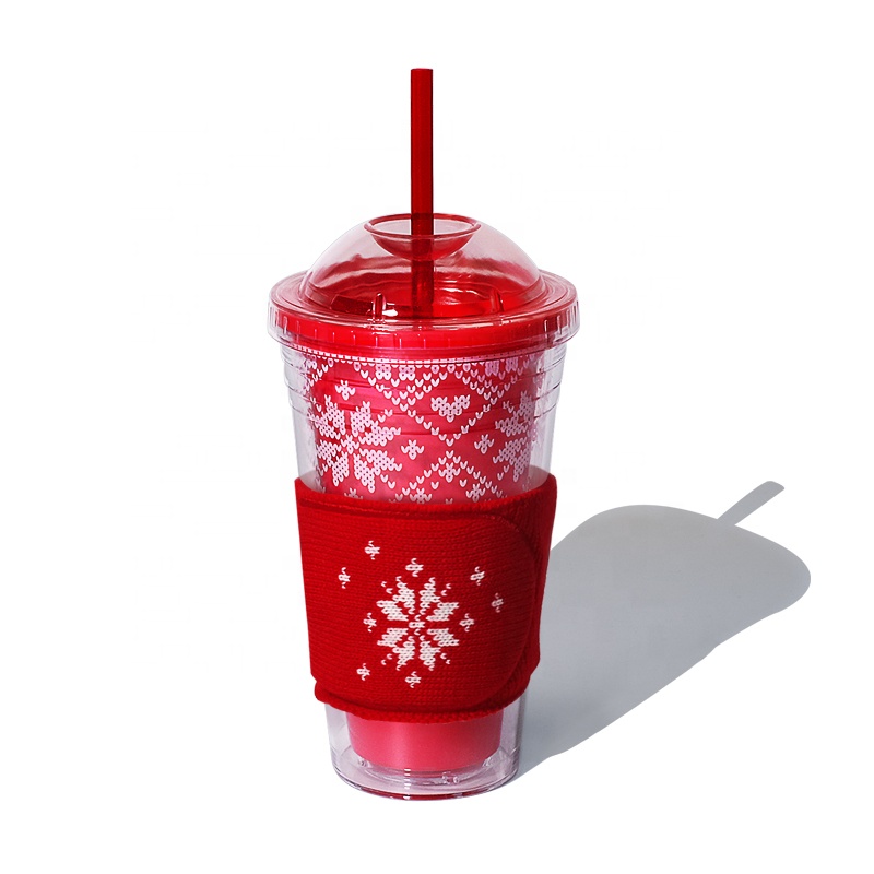 20 унций пластиковый стакан питьевой воды чашка с Lidn PS