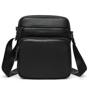 Bolso Bandolera de Cuero PU, Bolsos de Mensajero de Cuero para Tablet de 9.7 Pulgadas, Bolso Cruzado de Cuero para Hombre - Product Image 2
