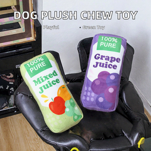 Juguete Ecológico de Peluche para Perros - Juguete Interactivo con Sonido para Masticar y Limpiar los Dientes - Product Image 2