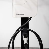 Pengisi Daya EV Cepat DC 380V Baru Wattsaving GB/T 30kW Daya Tinggi dengan Kontrol & Penjadwalan Aplikasi