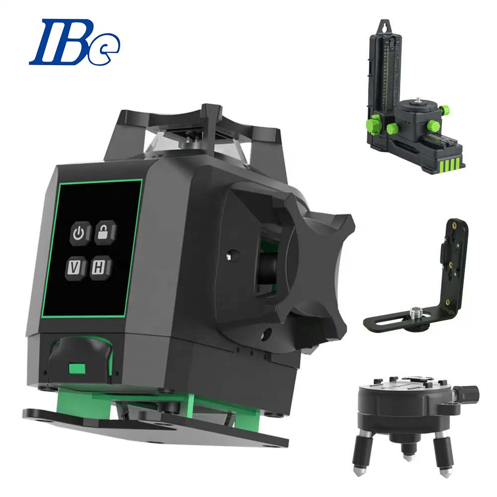 A buon mercato nivel laser 16 lineas verde 4d fornitori di livelli laser autolivellanti rotanti a 360 gradi a linee incrociate