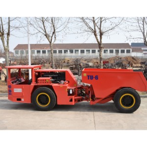 Xe tải khai thác ngầm diesel 6 tấn TU-6 để vận chuyển quặng với khung gầm nặng - Product Image 3