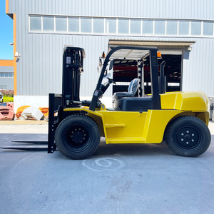 Mini carretilla elevadora todo terreno diésel de 3 toneladas, nuevo motor Kubota, carretilla elevadora de combustión interna para agricultura a la venta, envío gratis ofrecido - Product Image 4