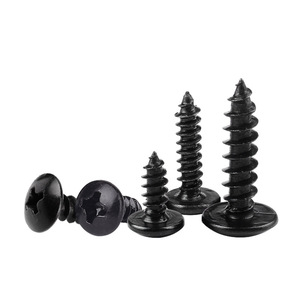 <span class=keywords><strong>Tornillos</strong></span> autorroscantes <span class=keywords><strong>de</strong></span> <span class=keywords><strong>acero</strong></span> <span class=keywords><strong>inoxidable</strong></span> al por mayor <span class=keywords><strong>de</strong></span> fábrica Sistema <span class=keywords><strong>de</strong></span> medición métrica <span class=keywords><strong>de</strong></span> cabeza plana en forma <span class=keywords><strong>de</strong></span> cruz negra <span class=keywords><strong>de</strong></span> hierro - Product Image 4