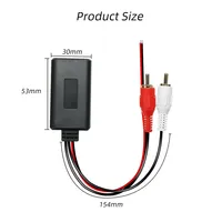Adaptateur universel pour autoradio CD, entrée auxiliaire RCA, câble AUX, adaptateur USB pour Pioneer